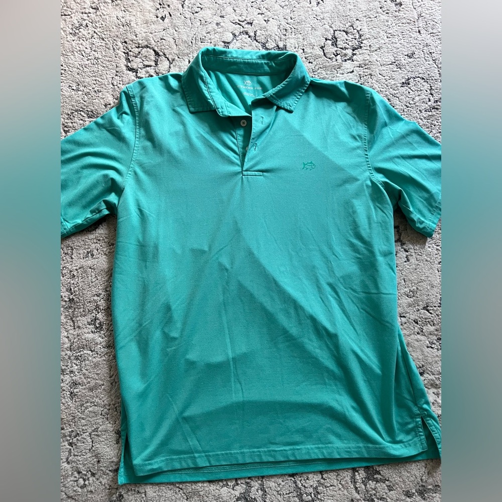 Men's Teal Southern Tide Polo Shirt